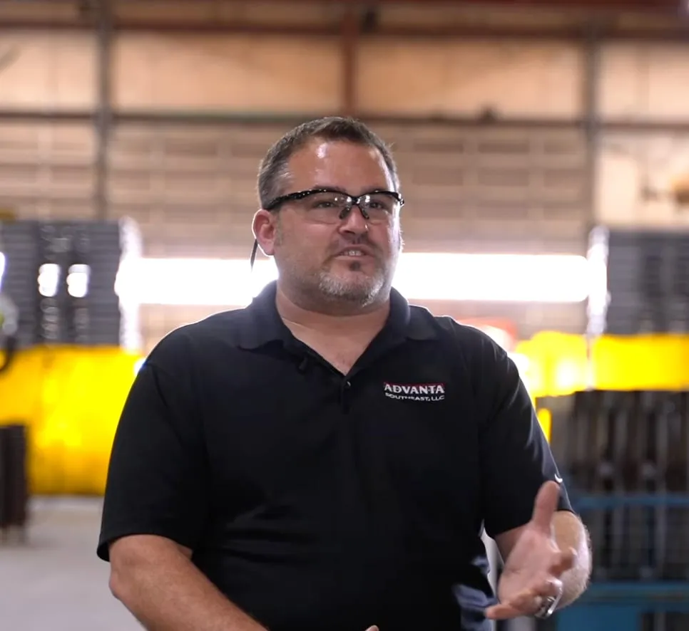 Multiple cobot welders running production at Advanta Southeast