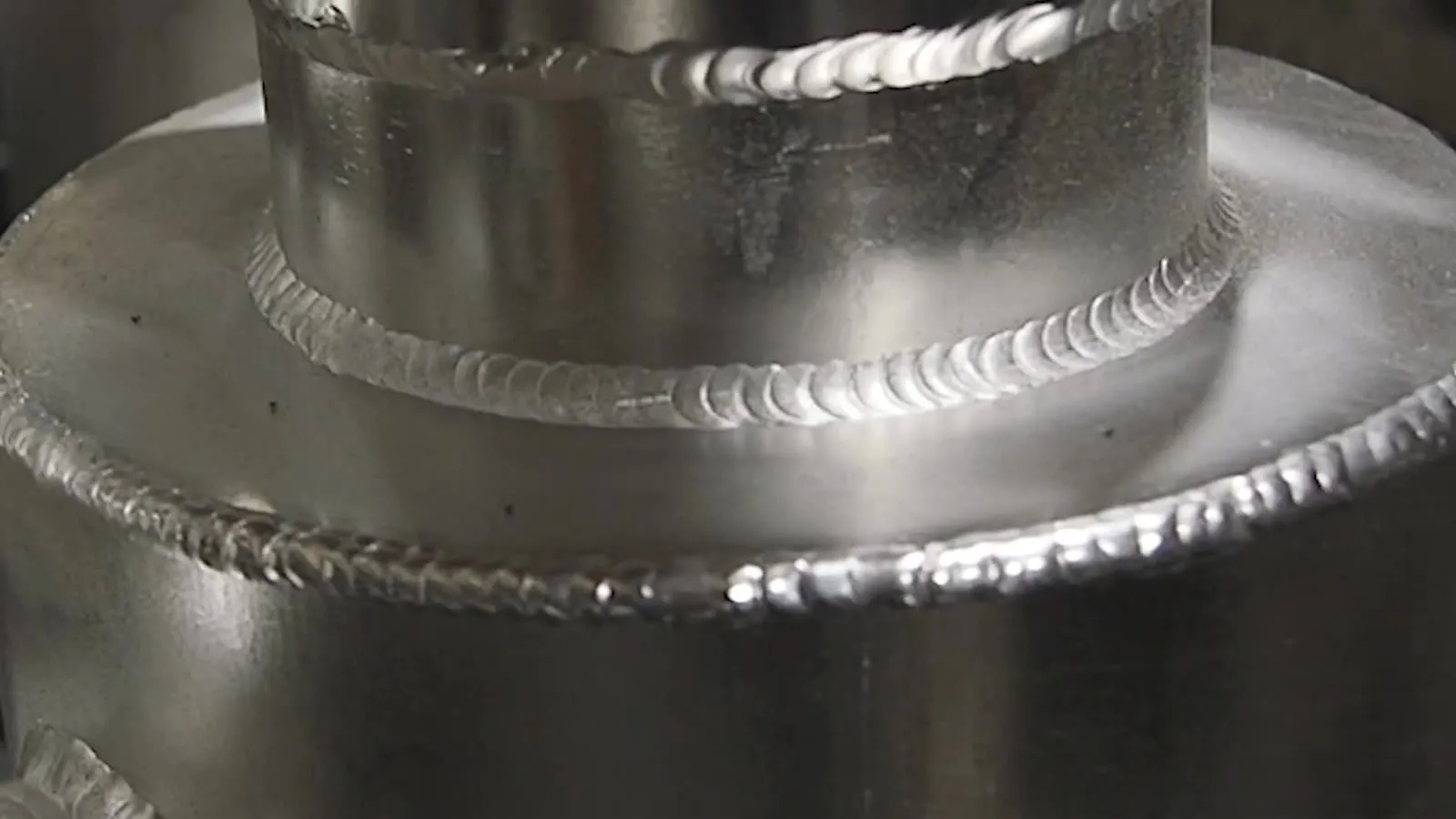 Stainless weld bead, up close — DeAngelo Marine