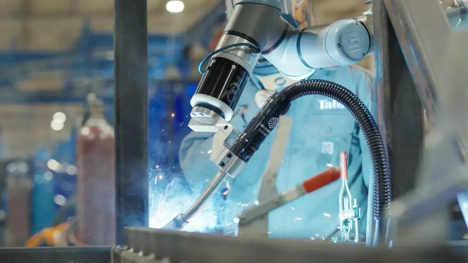Data center weldment, up close — Tate