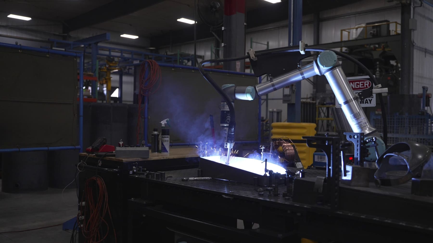 Tank Technology — on the floor